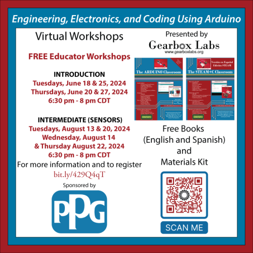 Workshop Virtual Engineering, Electronics, and Coding using Arduino - PPG Foundation
